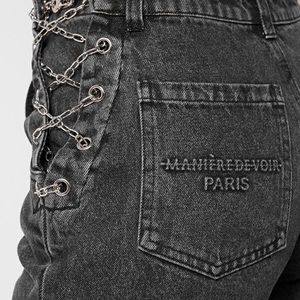 COPY - Mom Jeans with side Design